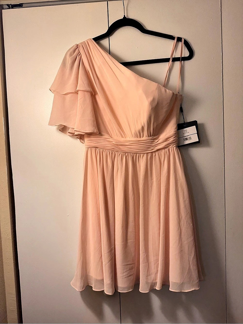 Ieena for MAC DUGGAL BSH 2 One Shoulder Dress in Pink Size 2 NWT